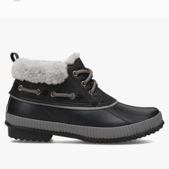 JSPORT Boots Woman's Waterproof Duck Faux-fur All-weather Shoes … - Picture 11 of 12